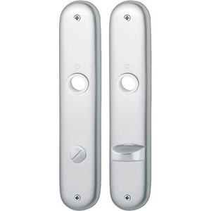 Manijas para Puertas y Ventanas HOPPE Long Shield Par 273P F1 Color Natural 78 mm SK/OL - Product Image 1