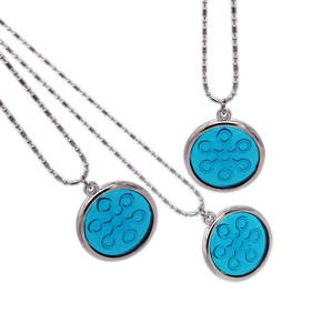 Kalung liontin Bio energi tinggi untuk wanita 5000CC perhiasan <span class=keywords><strong>Fashion</strong></span> kaca hijau energi <span class=keywords><strong>Quantum</strong></span> untuk hadiah - Product Image 2