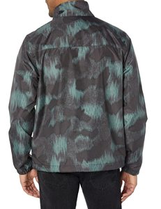 Veste d'été en polyester pour hommes, logo personnalisé imprimé, col montant avec tissu coupe-vent en toile, nouveauté - Product Image 4
