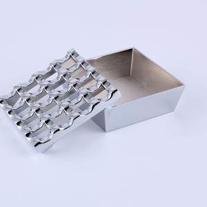 Cendrier artisanal en aluminium pour table, personnalisable, cendrier à fumer pour la maison, l'hôtel, le restaurant, les articles de bar, cendrier décoratif - Product Image 1