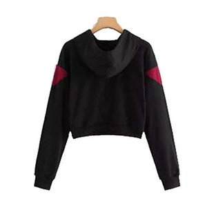 Sudadera con Capucha KIC Star Fashion para Mujer, Invierno, Bloques de Color, Transpirable, Forrada, Manga Larga, 100% Algodón - Product Image 3