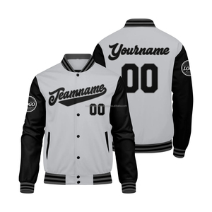 Veste de sport en laine personnalisée pour homme, respirante, coupe-vent, col montant, design tendance, logo sur le devant, patchs personnalisés - Product Image 1