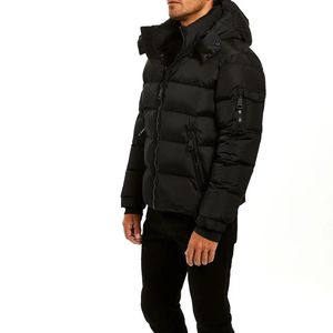 Chaqueta acolchada personalizada hecha a mano de alta calidad a precio razonable para hombre, diseño personalizado con mangas completas para invierno - Product Image 5