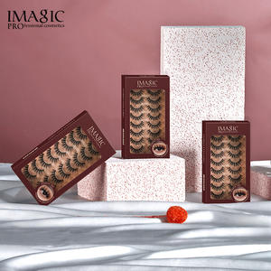 Ensemble professionnel de <span class=keywords><strong>cils</strong></span> de qualité supérieure, 8 paires, en fibre de soie 3D réutilisable, longue durée, personnalisation du logo complète - Product Image 4