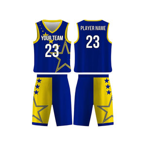 Diseño personalizado Impreso Kit de baloncesto Baloncesto Deportes Uniforme/sublimación Equipo de desgaste Uniforme de baloncesto - Product Image 1