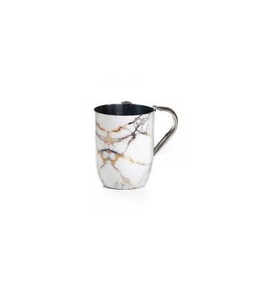 Budget-friendly Metal <b>Mugs</b> with Ergonomic Handles Ideal for Office Use Travel or As Gifts for Coffee and Tea Lovers - Product Image 1