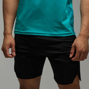 Vente chaude Teal Active Performance Regular Fit Homme T-shirt & Ensemble Court 2 Pièces Ensemble Gym Workout & Streetwear T-shirt Pour Hommes - Product Image 5