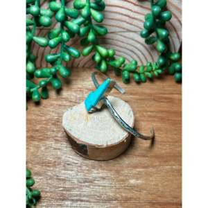 Donovan Skeets Kingman Turquoise & Sterling <b>Silver</b> Fashion <b>Cuff</b> <b>Bracelet</b> - Product Image 3