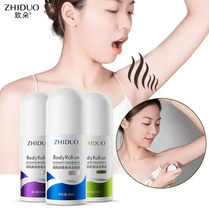 Zhiduo Vegan Organic Unisex Geur Body Deodorant Roll Op Stok Parfum Eco Vriendelijke Body Deodorant & Anti-transpirant Stok