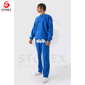 ชุดวอร์มพิมพ์ลายพัฟของผู้ชายชุดวอร์มแบบเรียงซ้อนกันสำหรับฤดูหนาวชุดวอร์มพิมพ์ลายพัฟโลโก้ออกแบบได้ตามต้องการ - Product Image 6