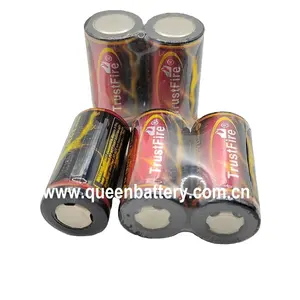 Queenbattery trustfire 18350 TF18350 18350 3.6V 3.7V 1200mAh mainan obeng listrik bor kamera digital pemutar MP3 Baterai