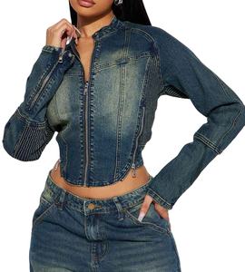 Las costuras duraderas y los botones metálicos de primera calidad garantizan que obtenga la mejor relación calidad-precio y la mayor duración para estas blusas vaqueras para mujer. - Product Image 5