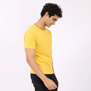 T-shirts pour hommes à manches courtes, doux, respirants, unis, grande taille, 100% tricotés, col rond, de haute qualité, bon marché, nouvelle mode - Product Image 4