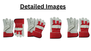 2023 nouvelle usine Offre Spéciale gréeur gants main protection en cuir fendu gants de travail de sécurité pour l'application de soudage échantillon gratuit - Product Image 5