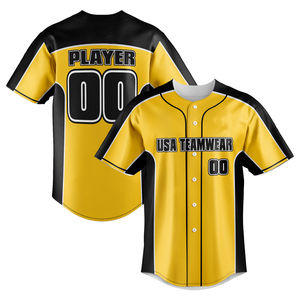 Maillot de baseball léger et respirant avec option grande taille, propriétés antibactériennes et évacuation de l'humidité, durable et doux pour l'entraînement - Product Image 6