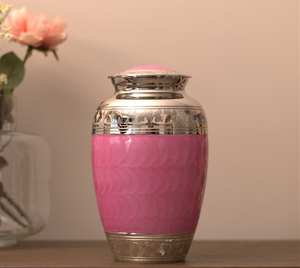 Handcrafted Urn for Human Ashes | Premium <b>Memorial</b> Keepsake | Premium Adult brass Urn Box - Product Image 2