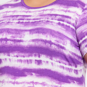 เสื้อยืดขนาด XL สำหรับผู้หญิง,เสื้อยืดมัดย้อมเสื้อยืดทำเองขายดี - Product Image 6