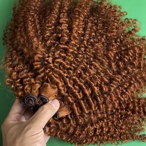 Producto al por mayor de pelo natural extensiones de pelo humano rizadas dobles de la Virgen - Product Image 3