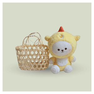 Cesta de Regalo de Bambú, Cesta Tejida Artesanal de Bambú para Envolver Regalos, Almacenamiento y Decoración del Hogar, Hecha en Vietnam - Product Image 3