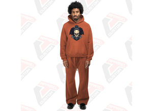 Ensemble de survêtement pour homme ultra confortable, respirant, élégant, uni, 2 pièces, 100% polyester, hiver, personnalisable - Product Image 3