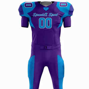 Maillot de football américain personnalisé inspiré uniforme brodé de haute qualité cousu design sublimé vêtements d'équipe pour les clubs - Product Image 1