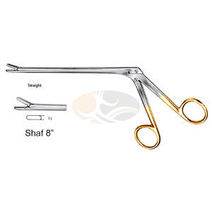 JACKBILLY, disco intervertebral ortopédico de acero inoxidable de alta calidad, Rongeur, eje de 8 pulgadas, 3x10mm, mordida Manual Love-Gruenwald - Product Image 1