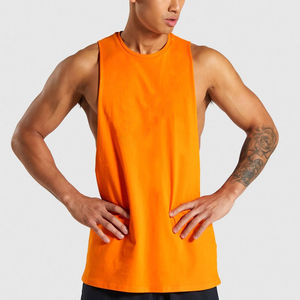 Camiseta Deportiva Personalizada con Logotipo para Hombre, Talla Grande, Informal, Transpirable, 100% Algodón Ecológico, de Secado Rápido, Tejido de Punto, Diseño Personalizado - Product Image 2