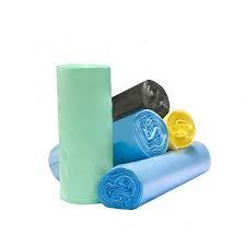 ถุงขยะแบบซิปย่อยสลายได้เป็นมิตรต่อสิ่งแวดล้อมวัสดุ HDPE สำหรับใช้ในซูเปอร์มาร์เก็ตกำหนดขนาดได้เอง - Product Image 5