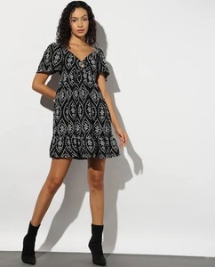 Vestido corto indio de algodón con bloque de mano, vestido personalizado de novia, boda, hpneymoon, regalo, ropa de verano, vestido con estampado floral, regalo para ella - Product Image 1