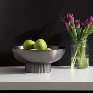 Cuenco decorativo redondo de metal Cuencos de cocina Cuenco de servicio de acero inoxidable con precio bajo por MSR en el extranjero - Product Image 1