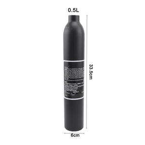 Factory direct aluminum <b>cylinder</b> 0.5L 850g quality assurance for compact <b>gas</b> storage applications - Product Image 6
