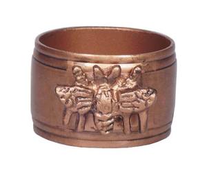 Anneau de serviette rond en métal pour mariage, hôtel, table à manger, porte-serviettes décoratif, anneau de serviette décoratif de table - Product Image 5