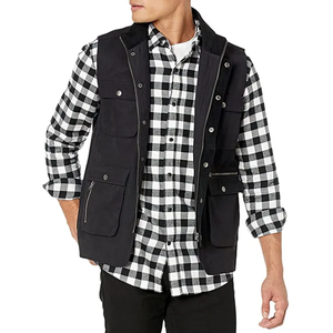 Venta al por mayor de fábrica de los hombres de punto sólido 100% algodón diseño personalizado de dos tonos de color de talla grande de secado rápido transpirable ecológico - Product Image 2