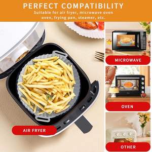 Silicone <b>kitchen</b> steam <b>mat</b> heat resistant flexible design offers safe steaming protects cookware easyfor home use - Product Image 5