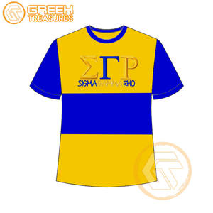 Venta al por mayor Sigma Gamma Rho mujeres camiseta hermandad ropa algodón Jersey alta calidad transpirable camiseta mujeres ropa griega - Product Image 2