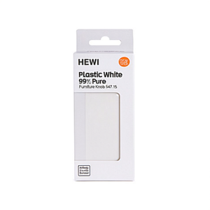 Nuevo Título: Perilla para Muebles HEWI de Plástico Blanco 99% Puro, 547.15 - Product Image 3