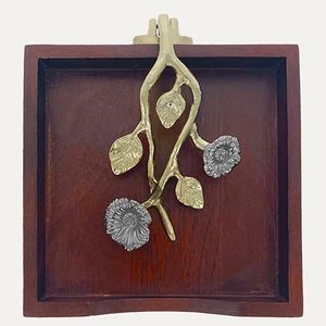 ที่ใส่ทิชชู่ไม้ขนาดกะทัดรัดสำหรับชั้นวางของในห้องที่พอดีกับพื้นที่ขนาดเล็กทำให้ดูเรียบร้อย - Product Image 2