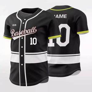 Camiseta bordada sublimada personalizada con equipo de béisbol y softbol vintage con estilo, Jersey suave, ropa deportiva de talla grande, transpirable - Product Image 5