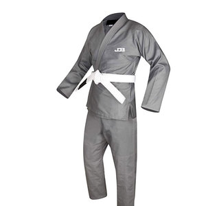 Jiu Jitsu Uniform Sets 100% Cotton Reinforced Stitching Breathable Quick Dry Customizable Colors Logo for Tough <b>Grappling</b> - Product Image 1