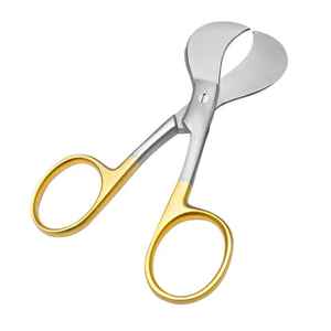 Ciseaux manuels de cordon ombilical de haute qualité modèle de 10.5cm pour la coupe de cordon ensemble d'instruments chirurgicaux de gynécologie fabriqué aux états-unis - Product Image 3