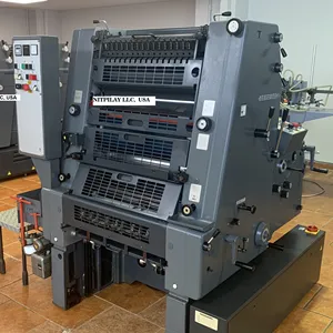 NITPILAY LLC heidel berg offset-printerS GTO52-1 2 colors molleton dampening system