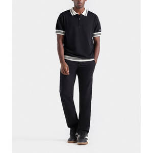 Nouveau T-shirt polo à manches courtes d'été de haute qualité Polo uni pour hommes en gros 2025 - Product Image 6