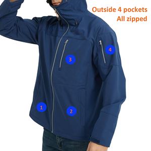 Conjunto de Chaqueta Corta y Cortavientos de Dos Piezas Personalizado de Fábrica 2026, Ligero y de Alta Calidad, en Poliéster, Gran Venta - Product Image 5