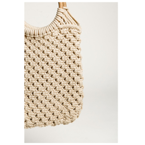 กระเป๋าถือผ้าฝ้าย macrame สินค้าใหม่ล่าสุดซื้อตอนนี้ - Product Image 5