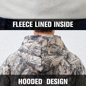 Sweat à capuche personnalisé à imprimé jungle, streetwear, sweat-shirt graphique surdimensionné, mode décontractée, haut à capuche avec motif de feuilles sur toute la surface - Product Image 5