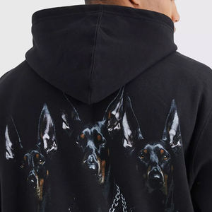 Sudadera con capucha estampada para hombre Logotipo personalizado de fábrica OEM o ilustraciones disponibles en todos los tamaños Pedidos al por mayor de tela suave y cálida - Product Image 6