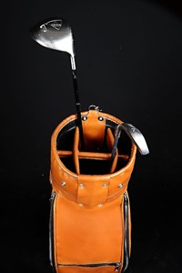 กระเป๋าไม้กอล์ฟหนังแฮนด์เมดสุดหรูมี4ช่องชุดนักกอล์ฟที่มีเอกลักษณ์พร้อมกระเป๋าเสริมสำหรับ LGB-0016เจ้าบ่าว - Product Image 4