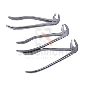 Surgiright Pinces en acier inoxydable de haute qualité Extraction des racines inférieures Énergie électrique Fabriqué en acier inoxydable de haute qualité - Product Image 2