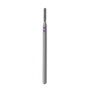 Formula Profi Precision <b>Mini</b> Rounded Cylinder Diamond Nail <b>Drill</b> Bit 1.4 mm Violet PRO for Cuticle Care - Product Image 4
