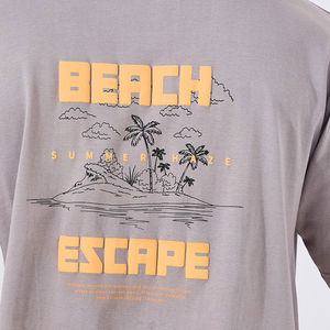 T-shirt pour homme en coton 100% respirant, écologique, à séchage rapide, de qualité supérieure, fabriqué sur mesure, matériau de haute qualité, meilleur fitness puff - Product Image 6